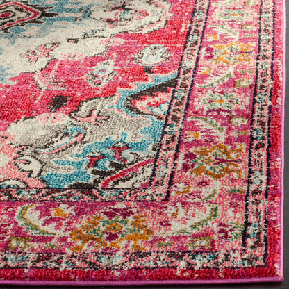 Tapis SAFAVIEH Monaco Océane Boho à médaillon vieilli
