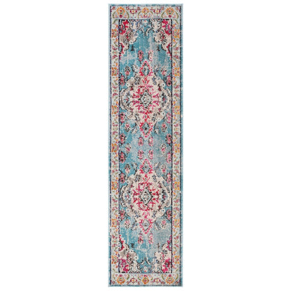 Tapis SAFAVIEH Monaco Océane Boho à médaillon vieilli