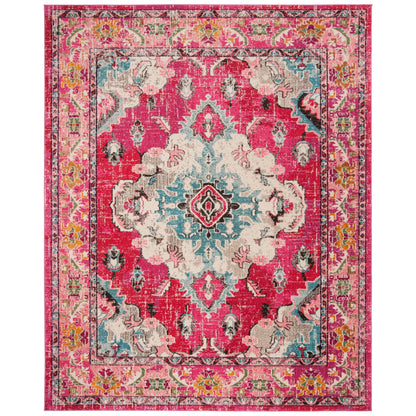 Tapis SAFAVIEH Monaco Océane Boho à médaillon vieilli