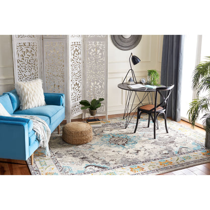 Tapis SAFAVIEH Monaco Océane Boho à médaillon vieilli