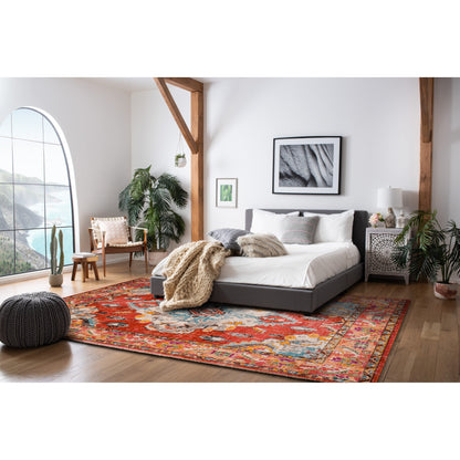 Tapis SAFAVIEH Monaco Océane Boho à médaillon vieilli