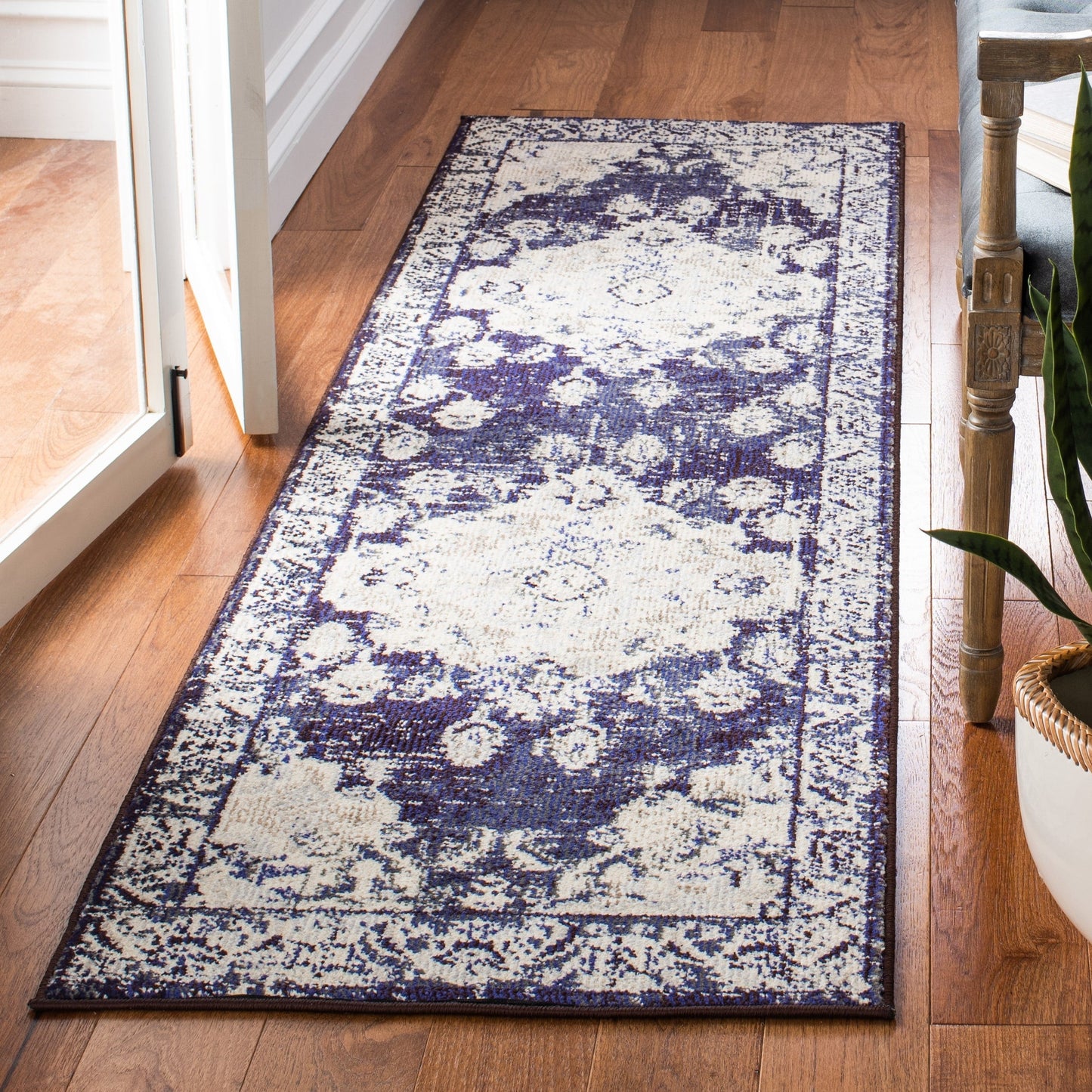 Tapis SAFAVIEH Monaco Océane Boho à médaillon vieilli