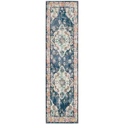 Tapis SAFAVIEH Monaco Océane Boho à médaillon vieilli