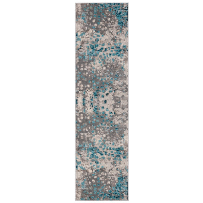 Tapis SAFAVIEH Monaco Panna Boho Abstrait Moderne Aquarelle