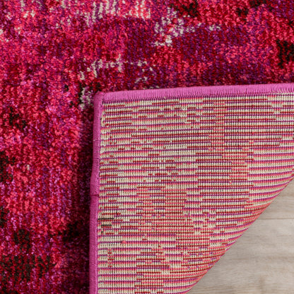 Tapis SAFAVIEH Monaco Panna Boho Abstrait Moderne Aquarelle