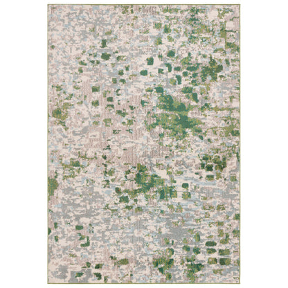 Tapis SAFAVIEH Monaco Panna Boho Abstrait Moderne Aquarelle