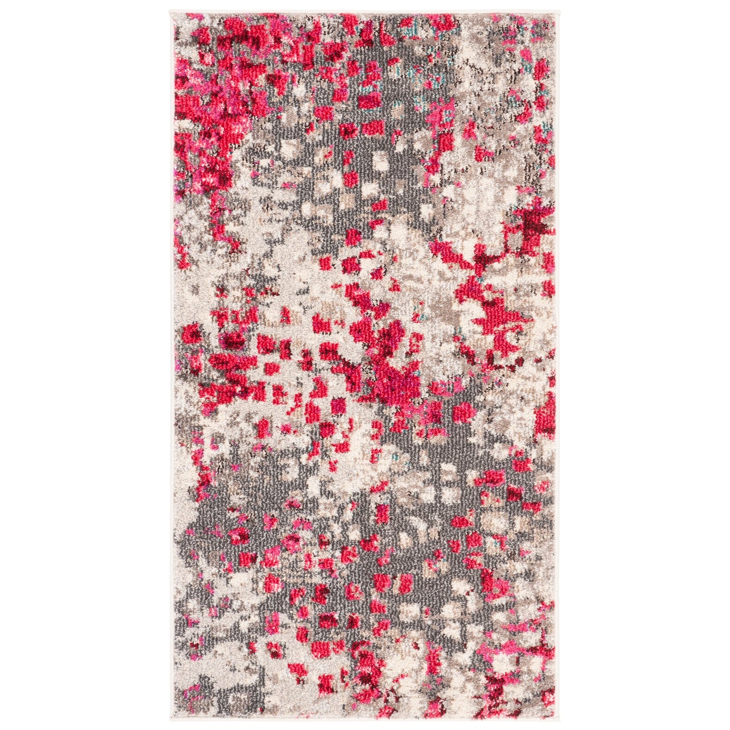 Tapis SAFAVIEH Monaco Panna Boho Abstrait Moderne Aquarelle