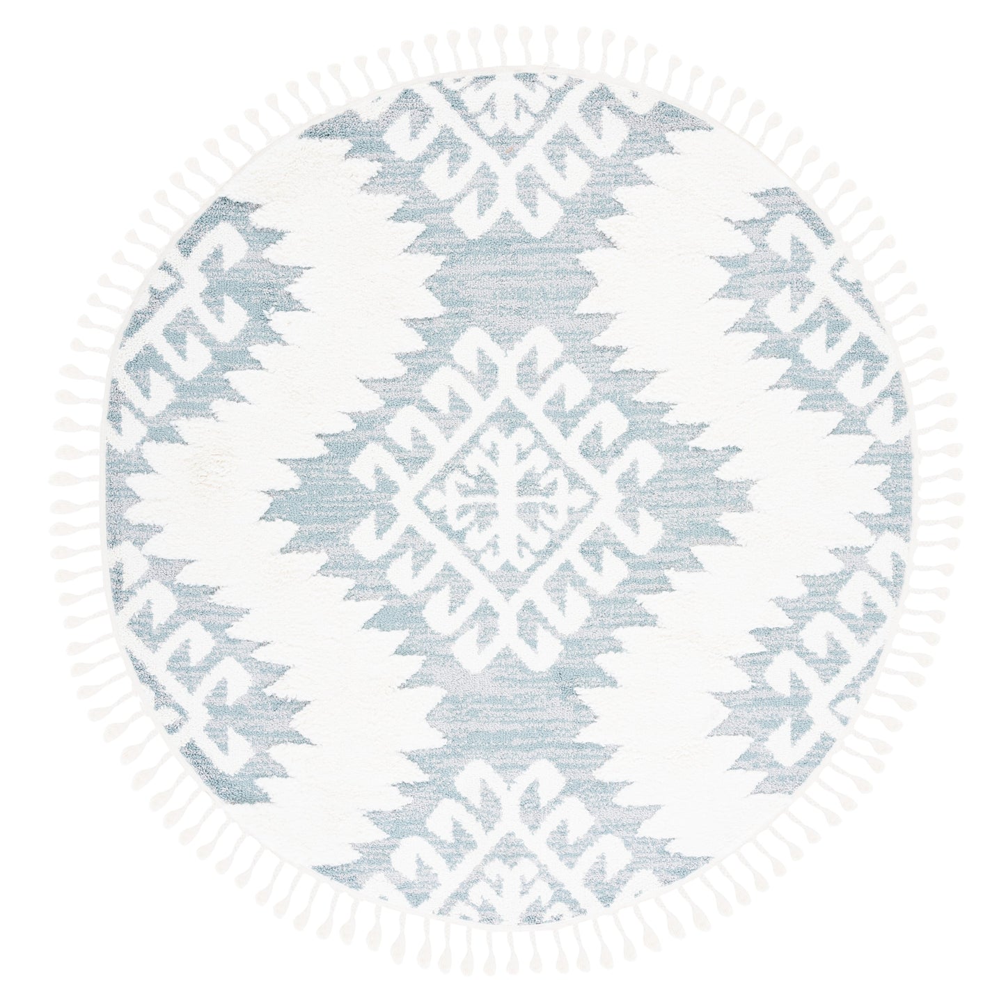 Safavieh Poignets marocains à franges, style bohème tribal, 5 cm d'épaisseur