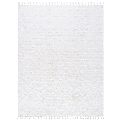 Tapis SAFAVIEH marocain à franges et poils longs Delores, épaisseur 5 cm