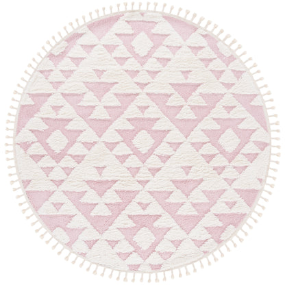 Tapis SAFAVIEH marocain à franges et poils longs Delores, épaisseur 5 cm