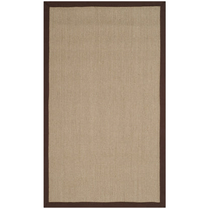 Tapis en sisal SAFAVIEH en fibres naturelles, bordure décontractée Alleen