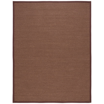 Tapis en sisal SAFAVIEH en fibres naturelles, bordure décontractée Alleen