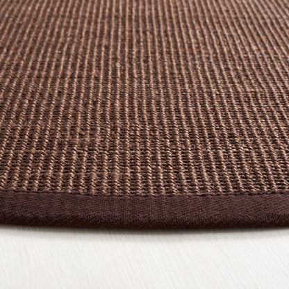 Tapis en sisal SAFAVIEH en fibres naturelles, bordure décontractée Alleen