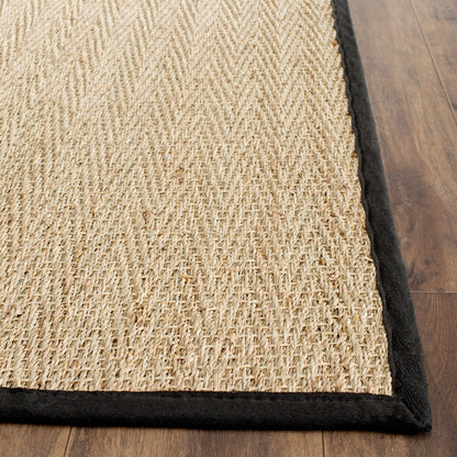 Tapis Trilby en fibres naturelles SAFAVIEH à chevrons en jonc de mer