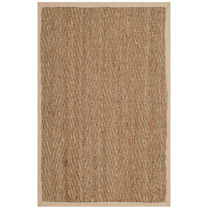 Tapis Trilby en fibres naturelles SAFAVIEH à chevrons en jonc de mer