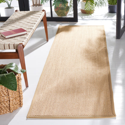 Tapis en sisal SAFAVIEH Venus en fibre naturelle, bordure décontractée