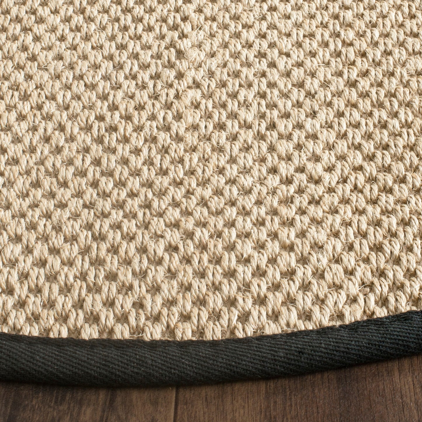 Tapis en sisal SAFAVIEH Venus en fibre naturelle, bordure décontractée