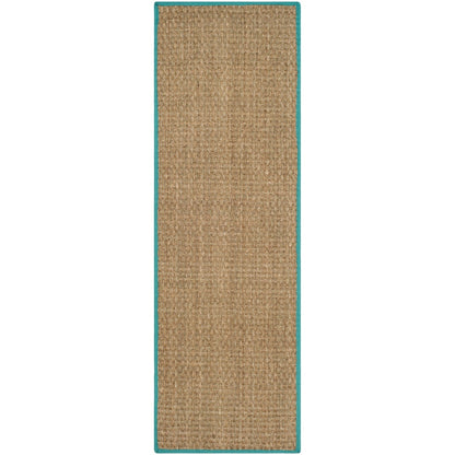 Tapis SAFAVIEH en fibres naturelles Zymryd à motif vannerie en jonc de mer