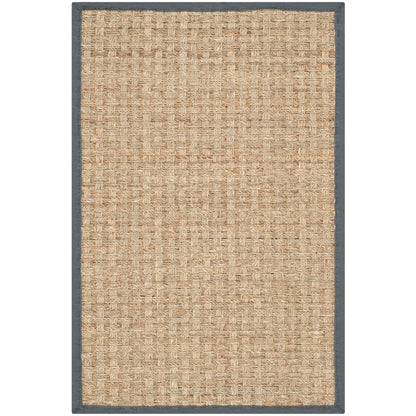 Tapis SAFAVIEH en fibres naturelles Zymryd à motif vannerie en jonc de mer