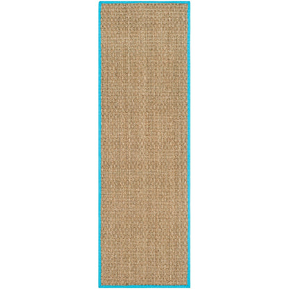 Tapis SAFAVIEH en fibres naturelles Zymryd à motif vannerie en jonc de mer