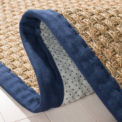 Tapis SAFAVIEH en fibres naturelles Zymryd à motif vannerie en jonc de mer