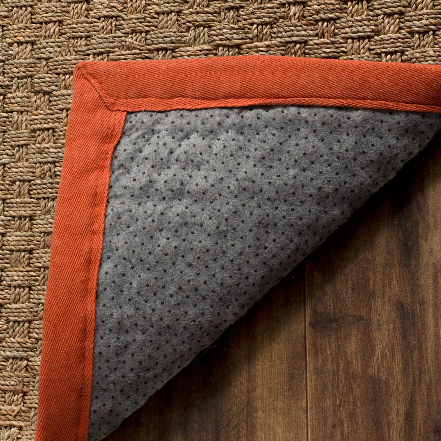 Tapis SAFAVIEH en fibres naturelles Zymryd à motif vannerie en jonc de mer