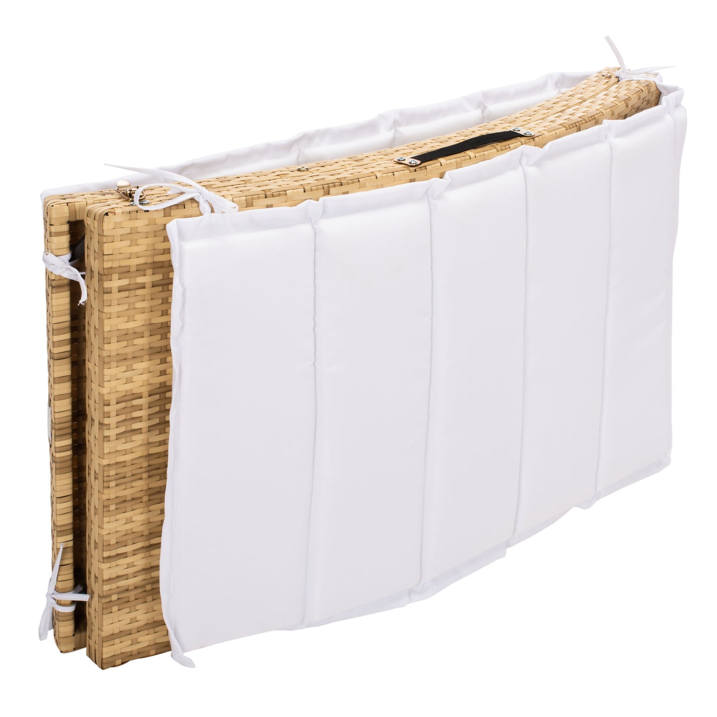 Ensemble de chaises longues d'extérieur Blaguna 3 pièces SAFAVIEH - 83 L x 20 P x 24 H