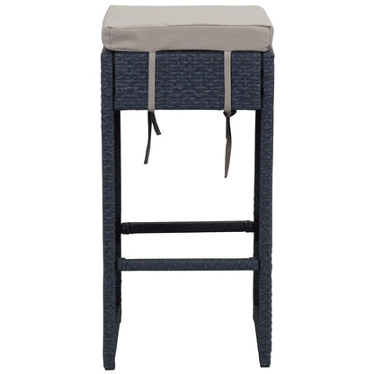 SAFAVIEH Outdoor Euda Bar Set (7-Piece) - 29Wx59Dx42H