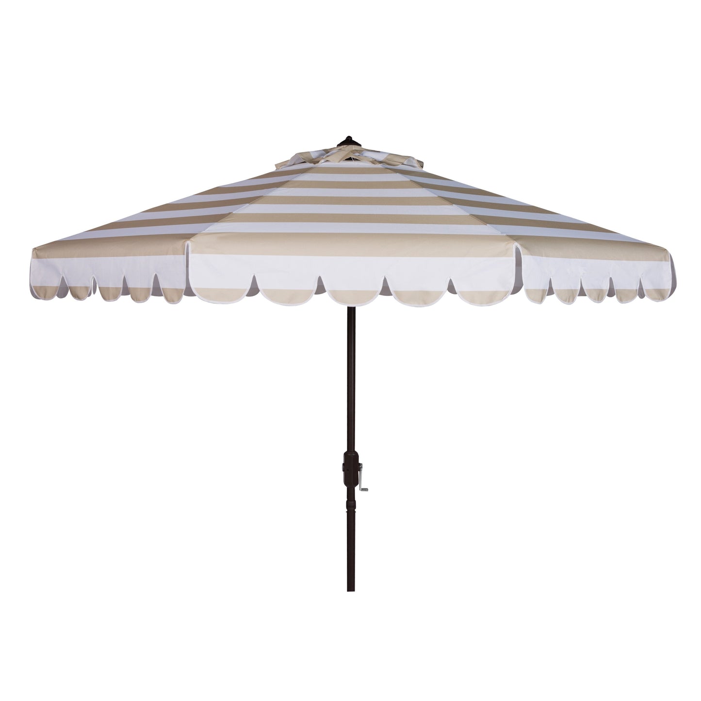 Parapluie rond à manivelle SAFAVIEH Outdoor Jaylee 11 pieds
