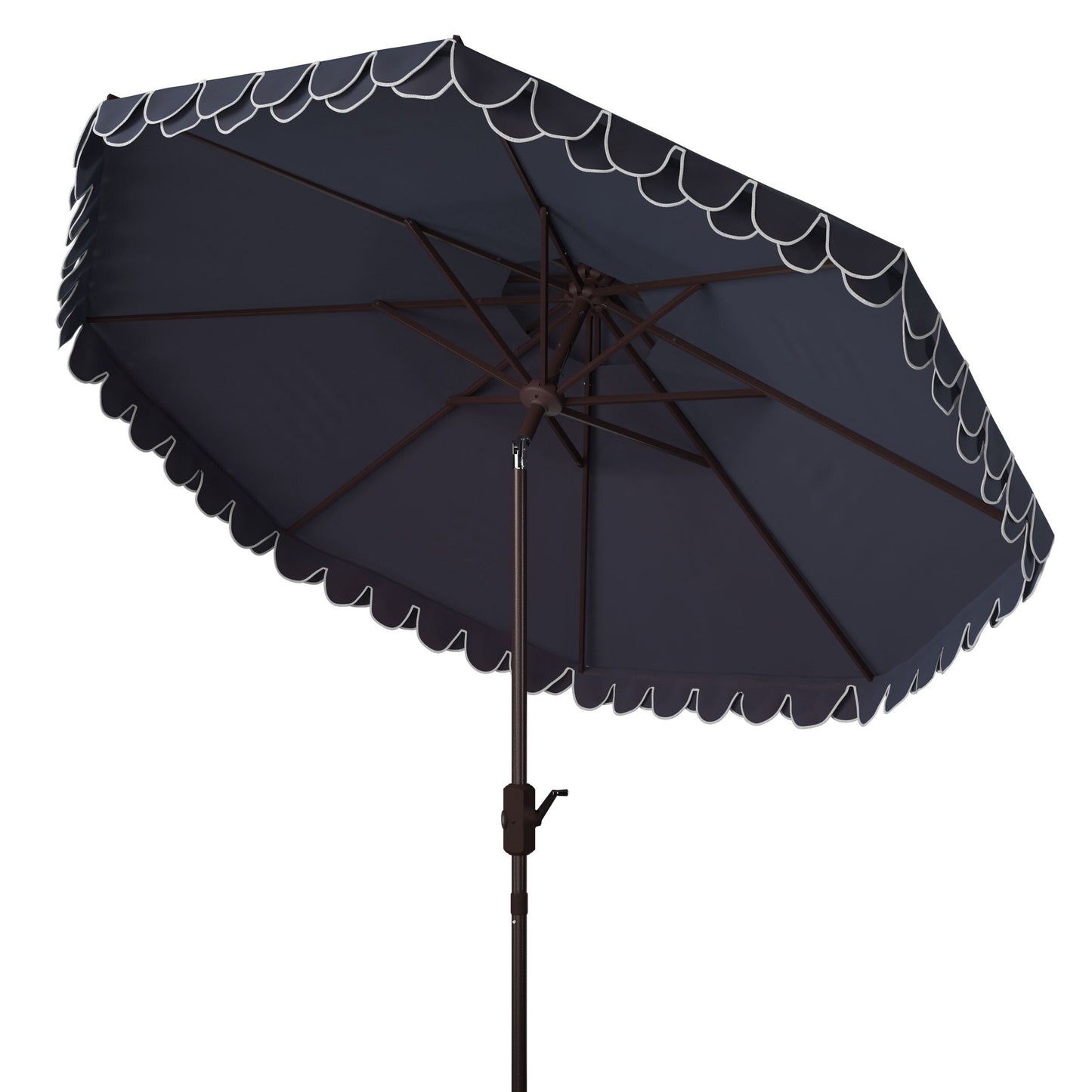 Parasol double toit SAFAVIEH Outdoor Kjerstin Valance 9 pieds