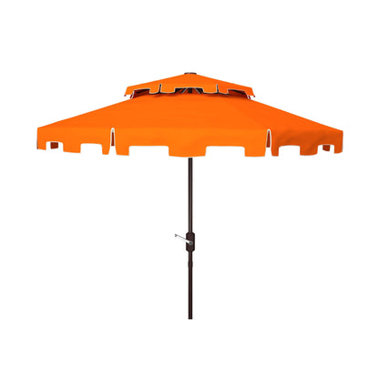 Parasol de marché double SAFAVIEH Outdoor Livia 9 pieds, base non incluse