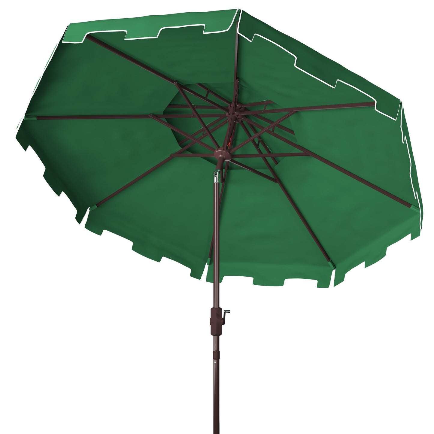 Parasol de marché double SAFAVIEH Outdoor Livia 9 pieds, base non incluse