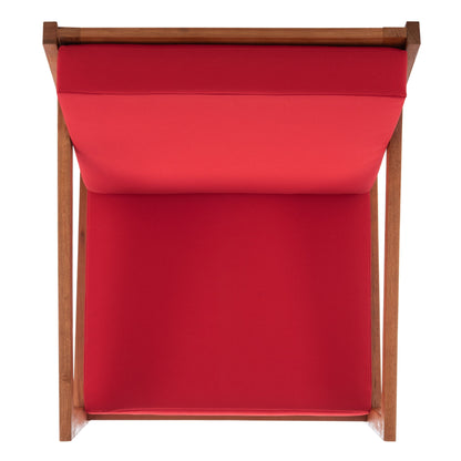 Fauteuil à bascule d'extérieur SAFAVIEH Makaila avec coussin - 66 cm (L) x 79 cm (P) x 97 cm (H)