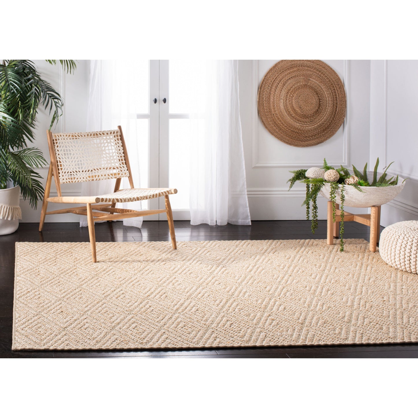 Tapis moderne en sisal SAFAVIEH Palm Beach Vennie