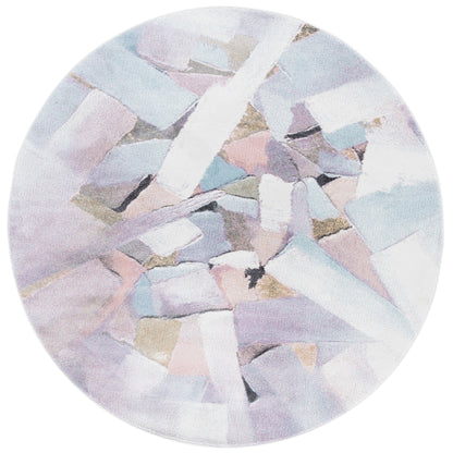 Tapis abstrait moderne SAFAVIEH Porcello Odyle du milieu du siècle