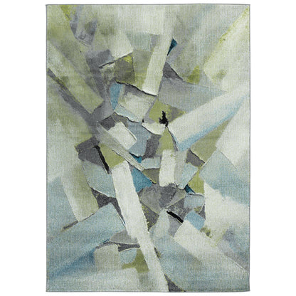 Tapis abstrait moderne SAFAVIEH Porcello Odyle du milieu du siècle