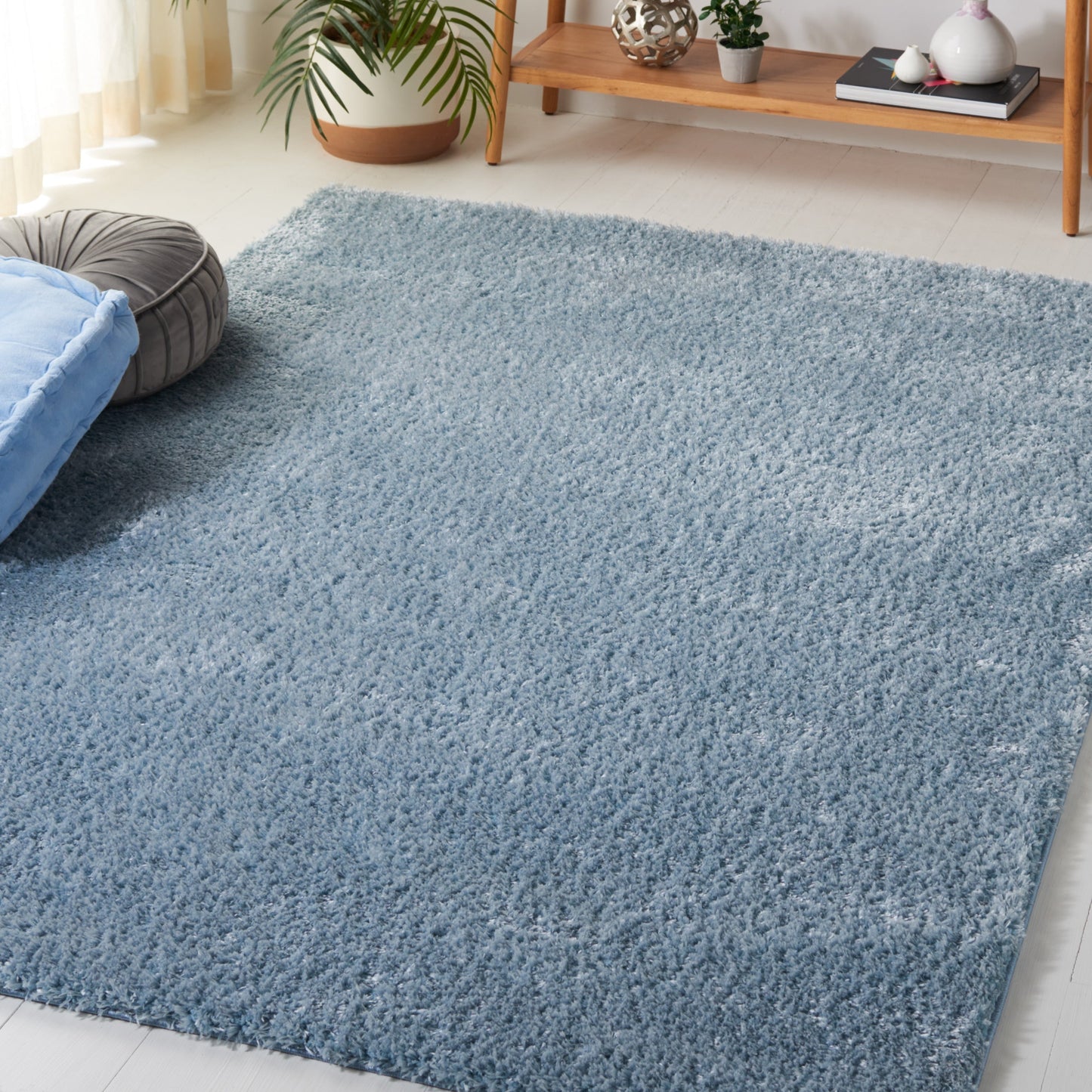 Tapis SAFAVIEH Tahoe Shag Indiana uni de 3 cm d'épaisseur