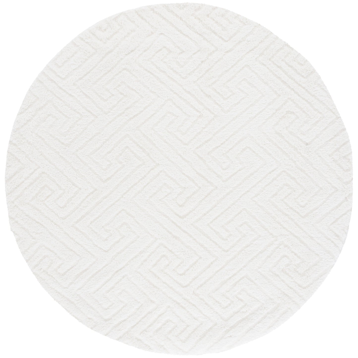 Tapis SAFAVIEH Tahoe Shag Lisjana géométrique de 3 cm d'épaisseur