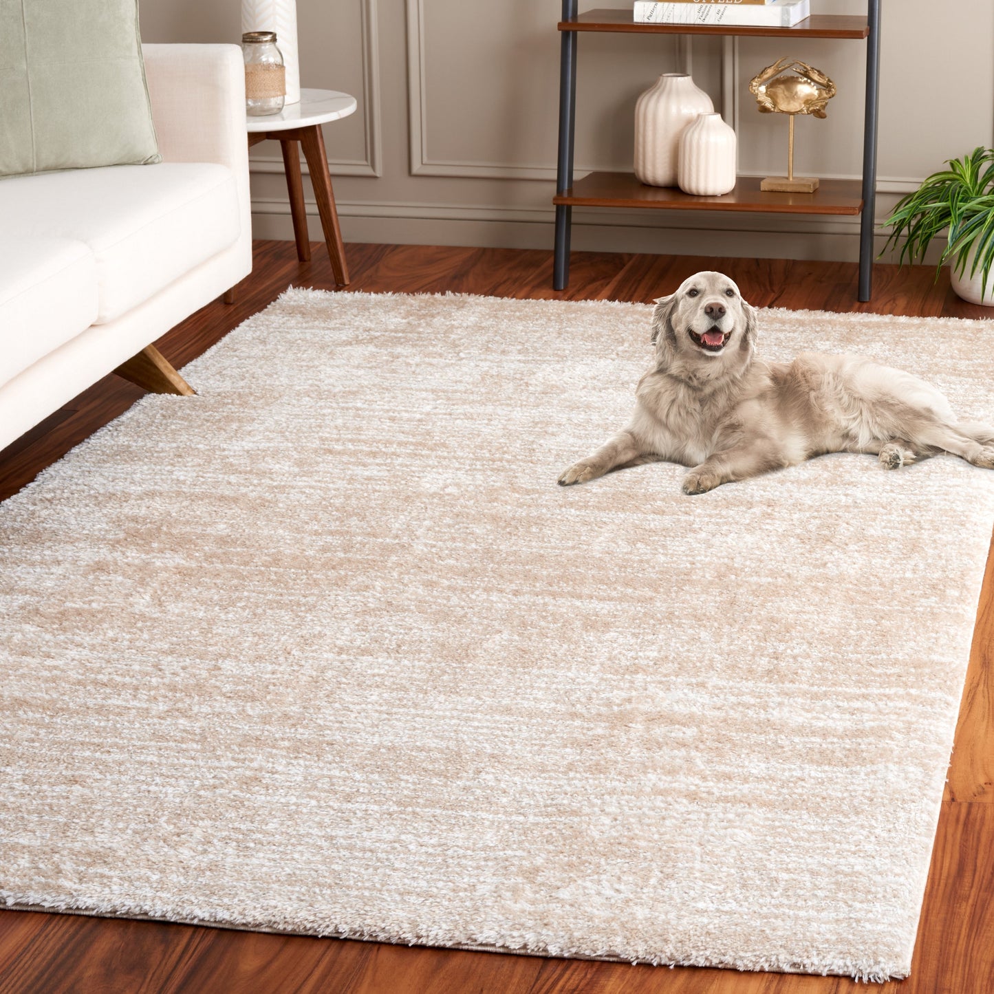 Tapis SAFAVIEH Tahoe Shag Mahala Abstract de 3 cm d'épaisseur