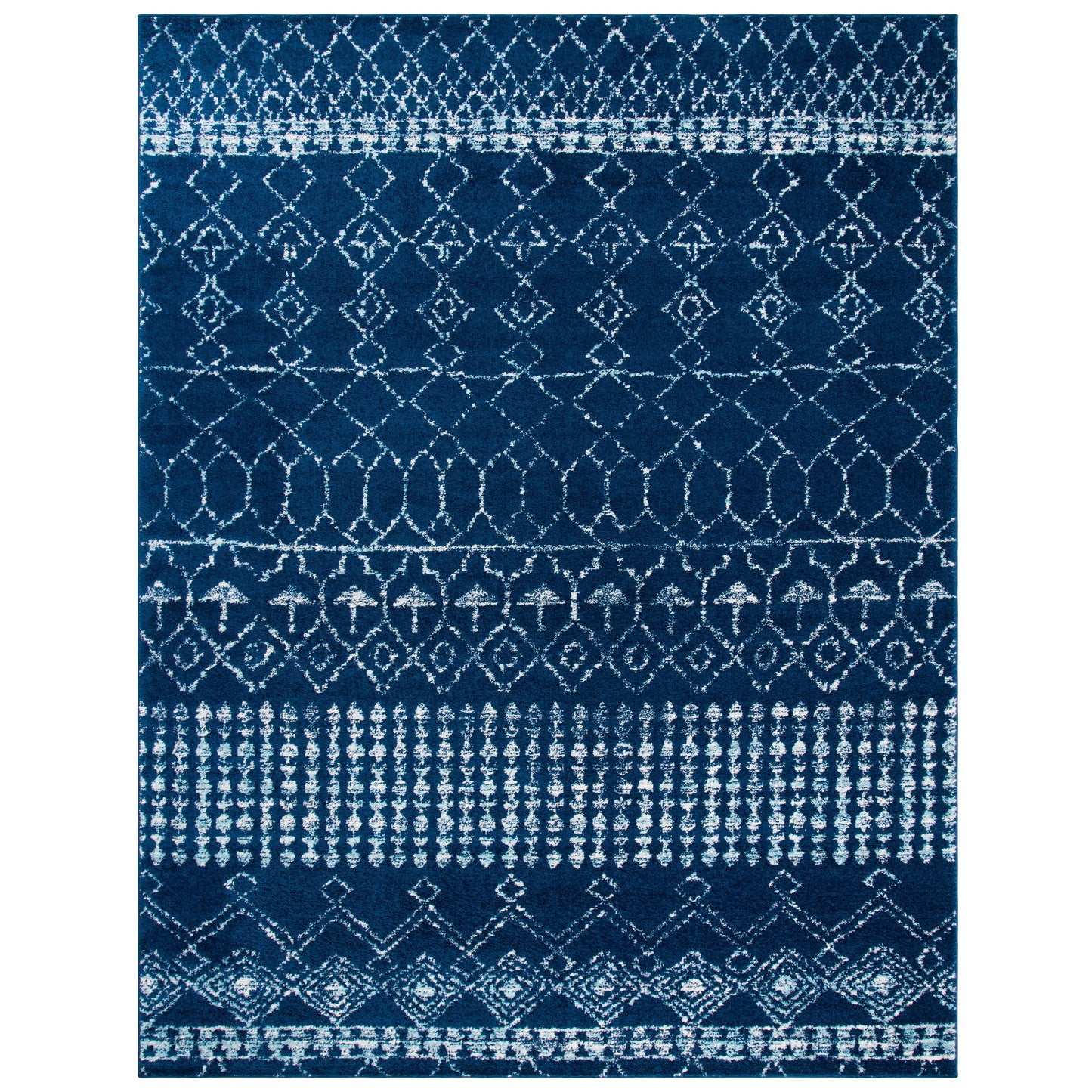 Tapis SAFAVIEH Tulum Ethelyn rustique marocain bohème tribal