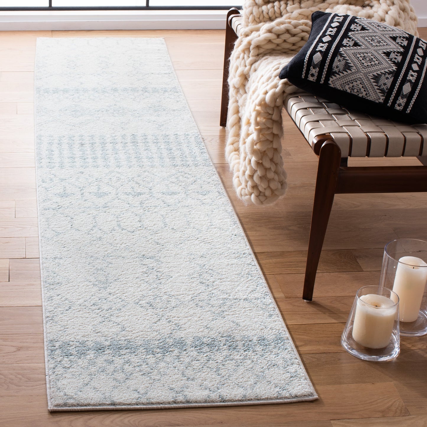 Tapis SAFAVIEH Tulum Ethelyn rustique marocain bohème tribal