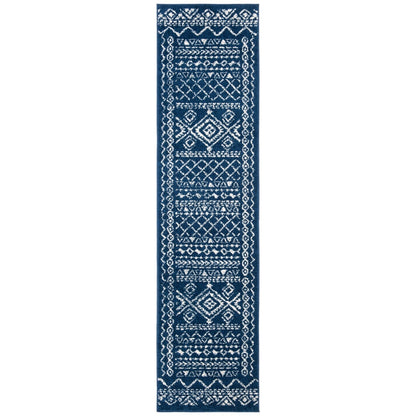 Tapis rustique marocain bohème tribal vieilli SAFAVIEH Tulum Hinnertje