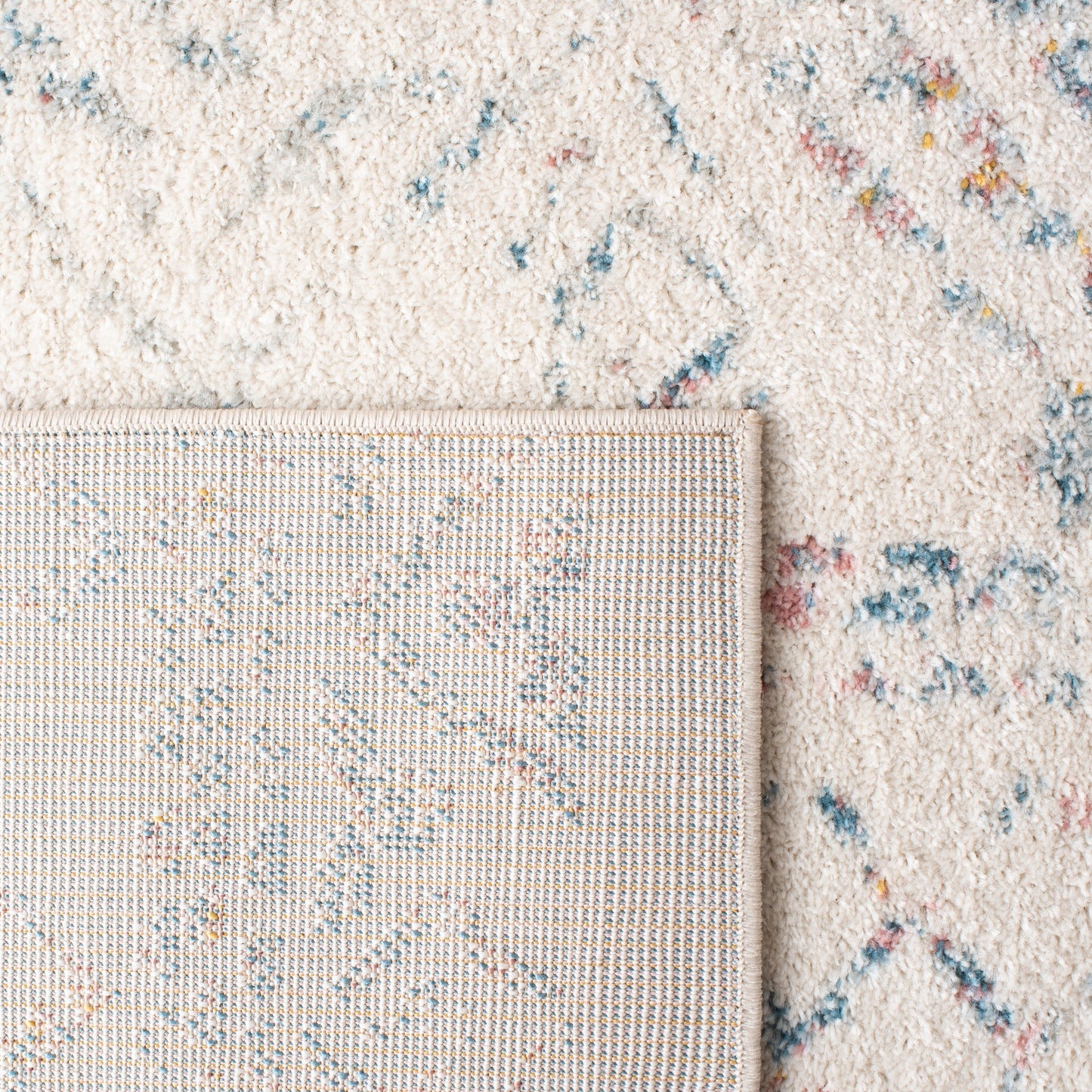 Tapis rustique marocain bohème tribal vieilli SAFAVIEH Tulum Hinnertje