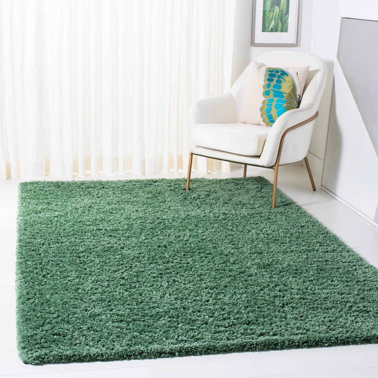 Tapis SAFAVIEH Venus Shag Durime de 4,4 cm d'épaisseur