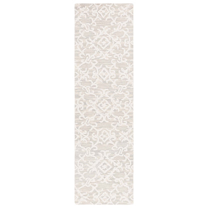 SAFAVIEH, Tapis en laine moderne à motif floral Blossom Vesela, fait main