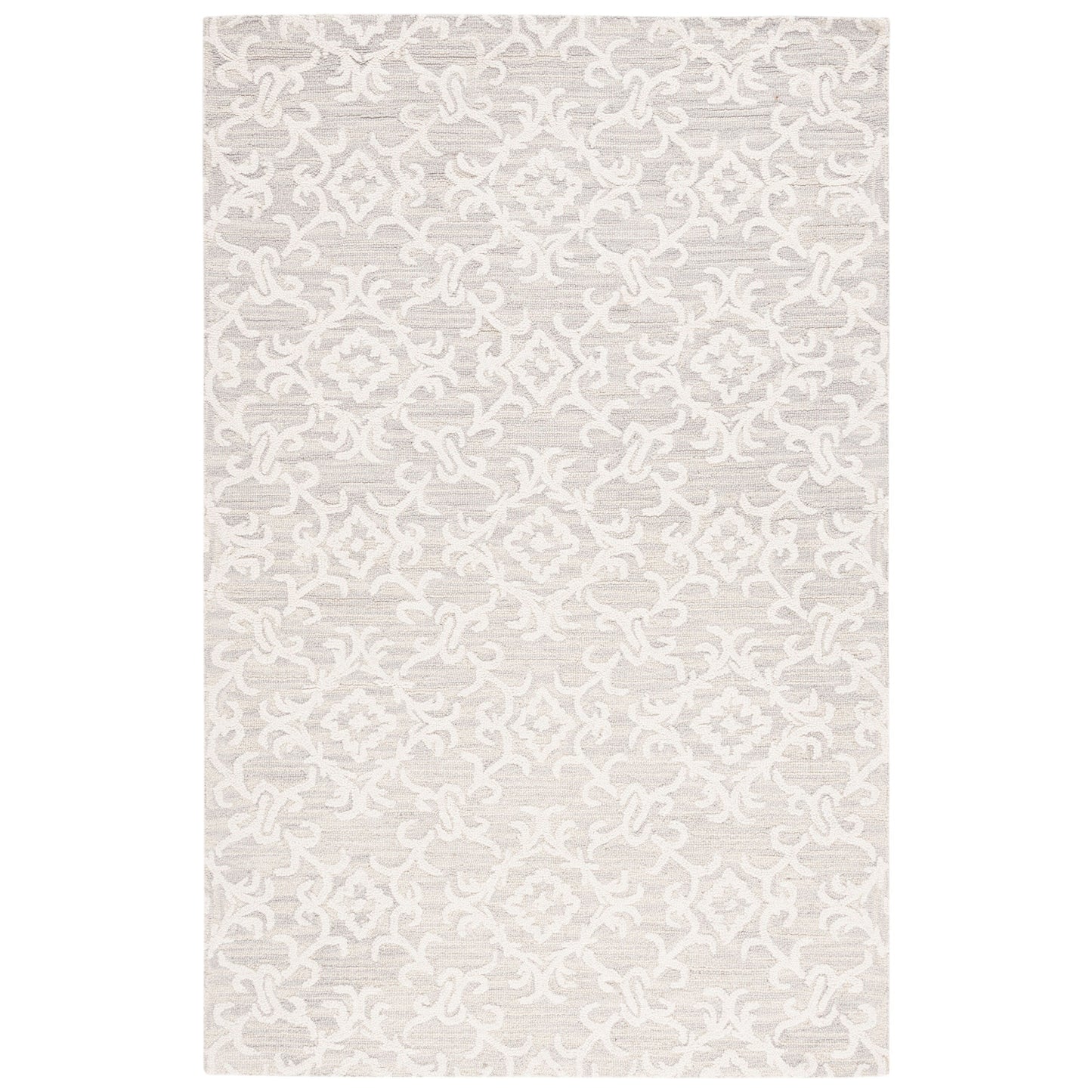 SAFAVIEH, Tapis en laine moderne à motif floral Blossom Vesela, fait main