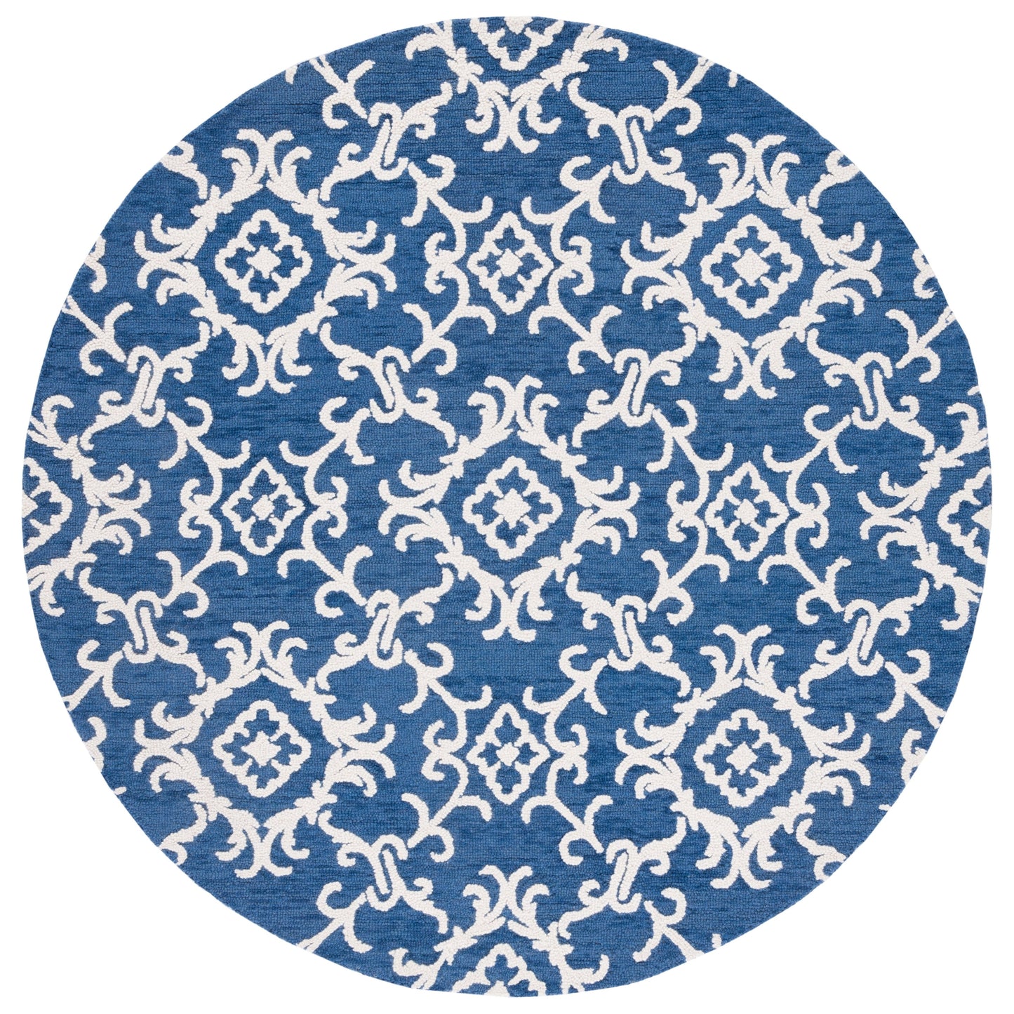 SAFAVIEH, Tapis en laine moderne à motif floral Blossom Vesela, fait main