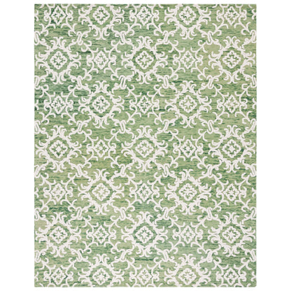 SAFAVIEH, Tapis en laine moderne à motif floral Blossom Vesela, fait main