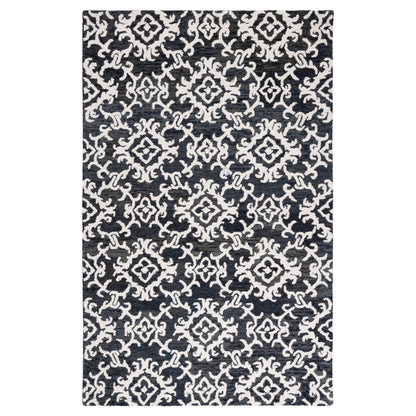 SAFAVIEH, Tapis en laine moderne à motif floral Blossom Vesela, fait main