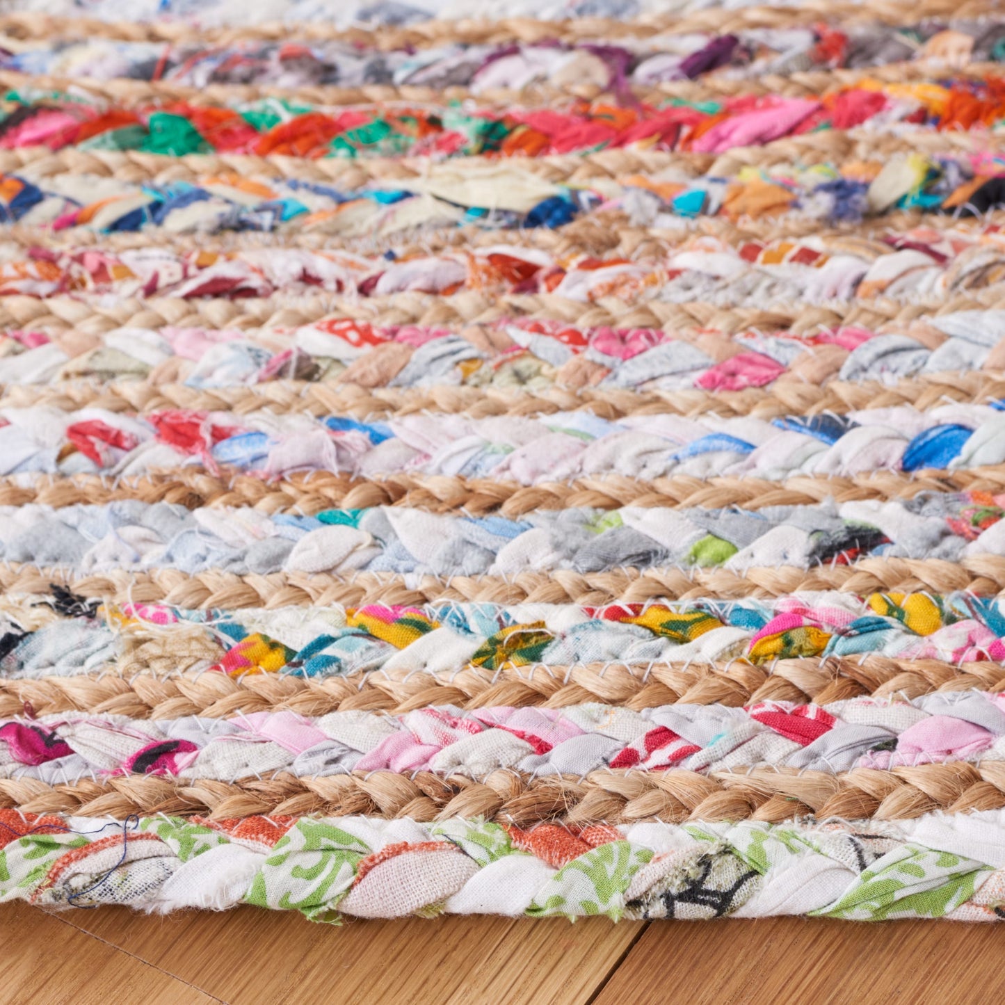 SAFAVIEH, Tapis en jute fait main de style bohème côtier Cape Cod Rietie